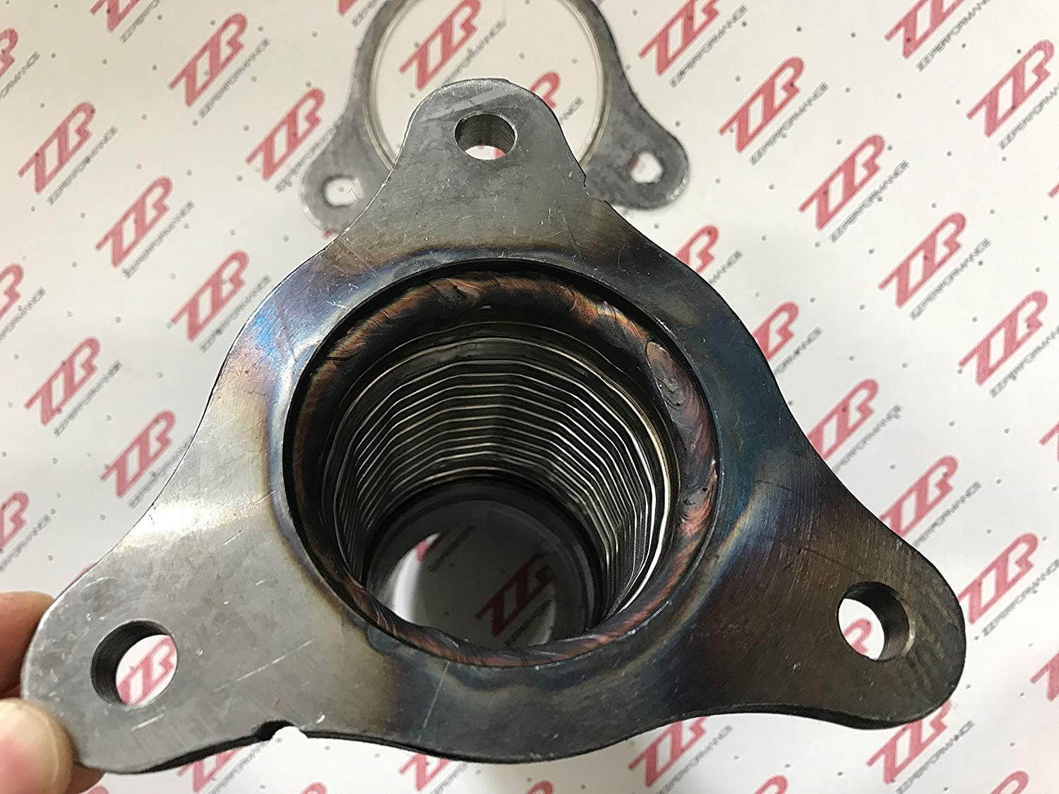 Front Flex Section Exhaust Pipe with Gasket Pack of 2 F78421