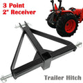 2 Receiver 3 Point Trailer Hitch Category 1 Tractor Tow Drawbar Adapter F543990