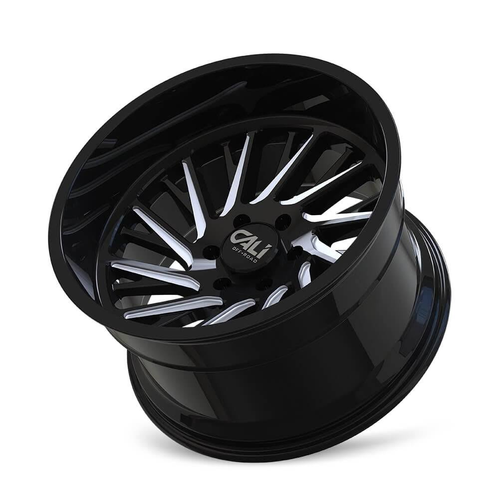 20x12 8x170 Black Milled Wheel D307937