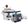 Vacuum Chamber Kit with 3.5cfm Pump, 1.5 Gallon, 38 Micron, 5.7L R4989