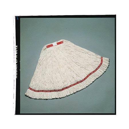 Cotton/Synthetic Wet Mop, White, Medium, 6/Carton N982