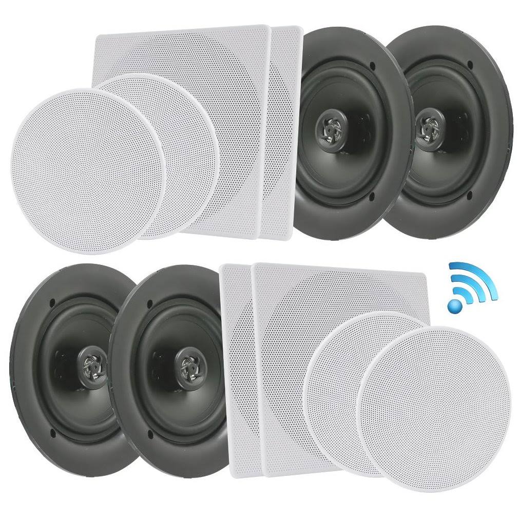 4 Pk Bluetooth Ceiling-Wall Speakers S8595