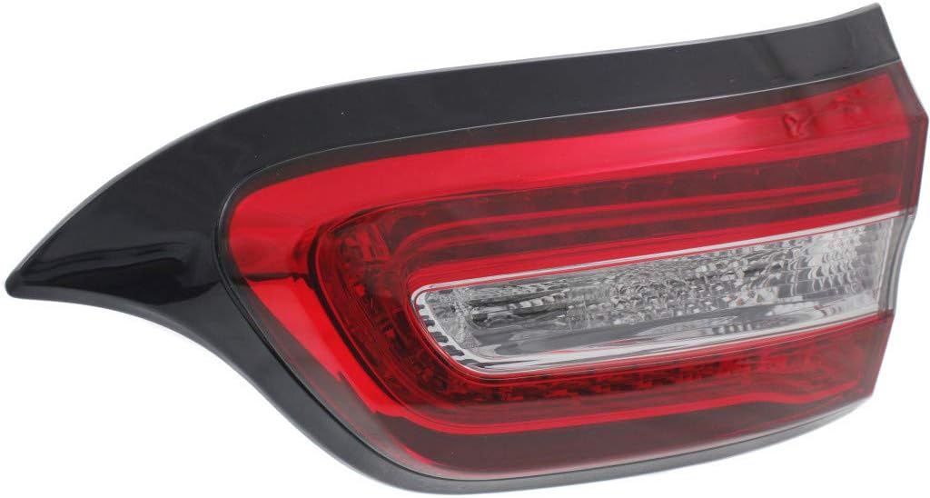 Passenger Side Inner Tail Light Assembly for Jeep Cherokee 2014-2018 O98766