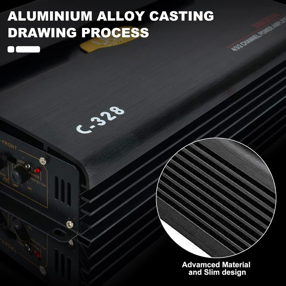 12V 4 Channel Car Audio Amplifier Z56290