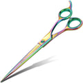 8.5 Rainbow Pet Grooming Scissors with Easy Grip Handles, Pack of 2 P703200