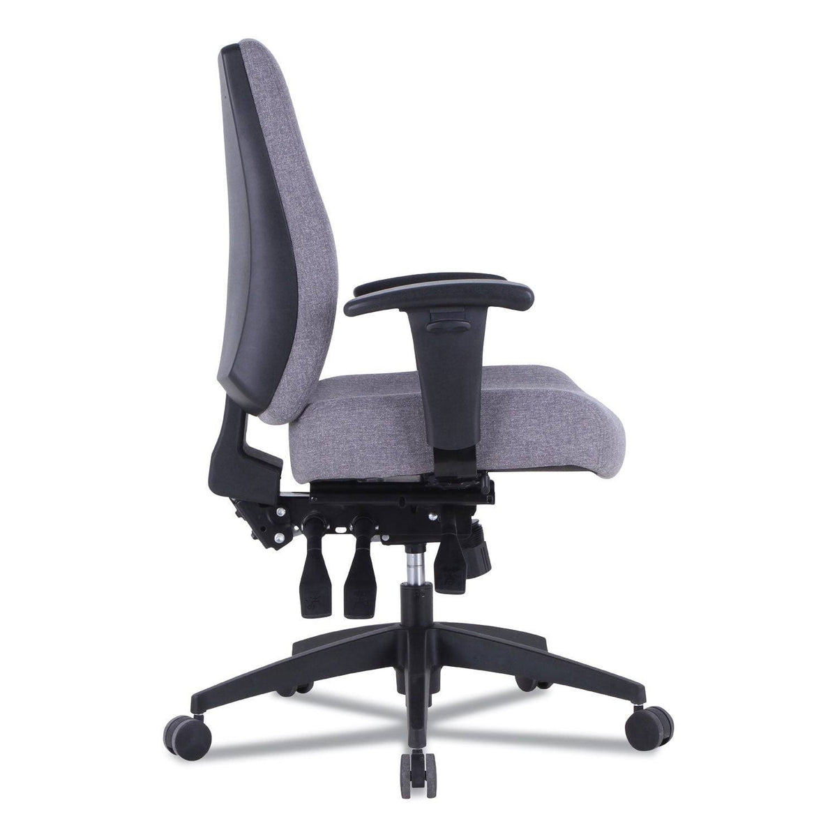 Gray Mid-Back Multifunction Task Chair E541382