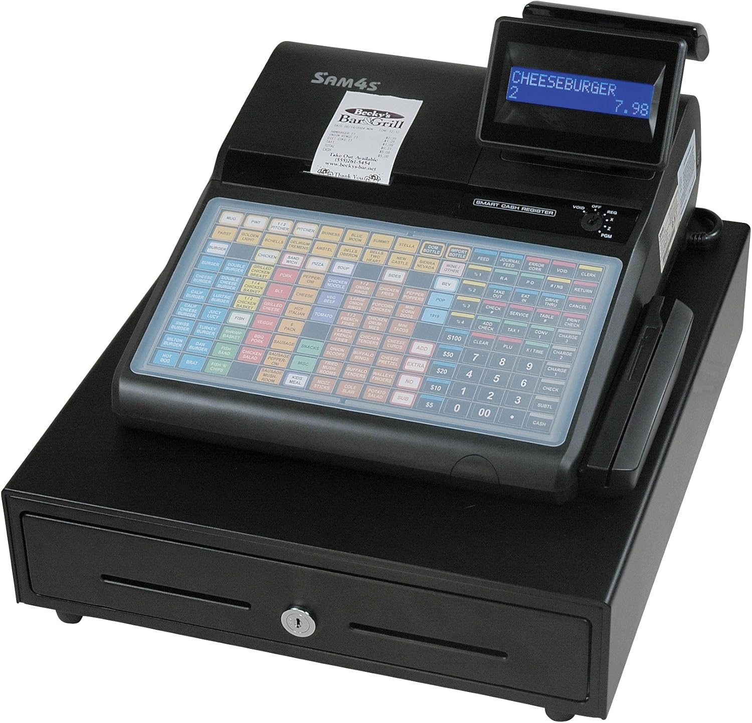 Cash Register with Receipt Printer C1290