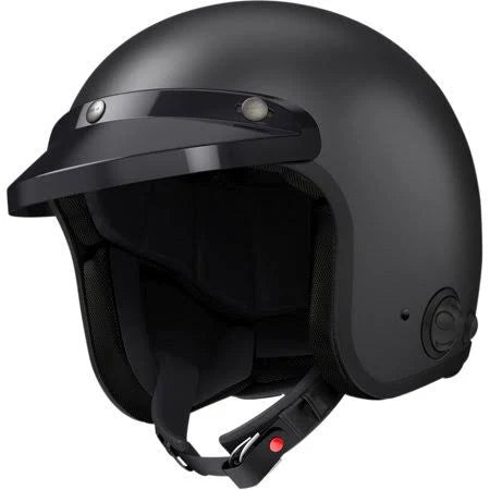Black Solid Helmet S995