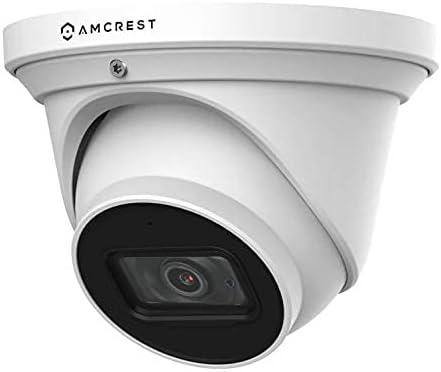 4K Dome Outdoor Security Camera with 164ft Night Vision T696276