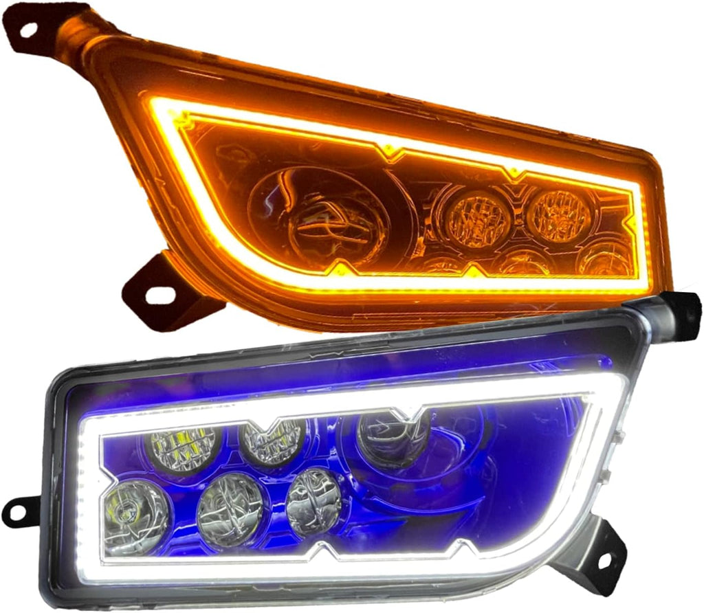 Red Razor RZR LED Headlight Halo Turn Signal Kit H380757