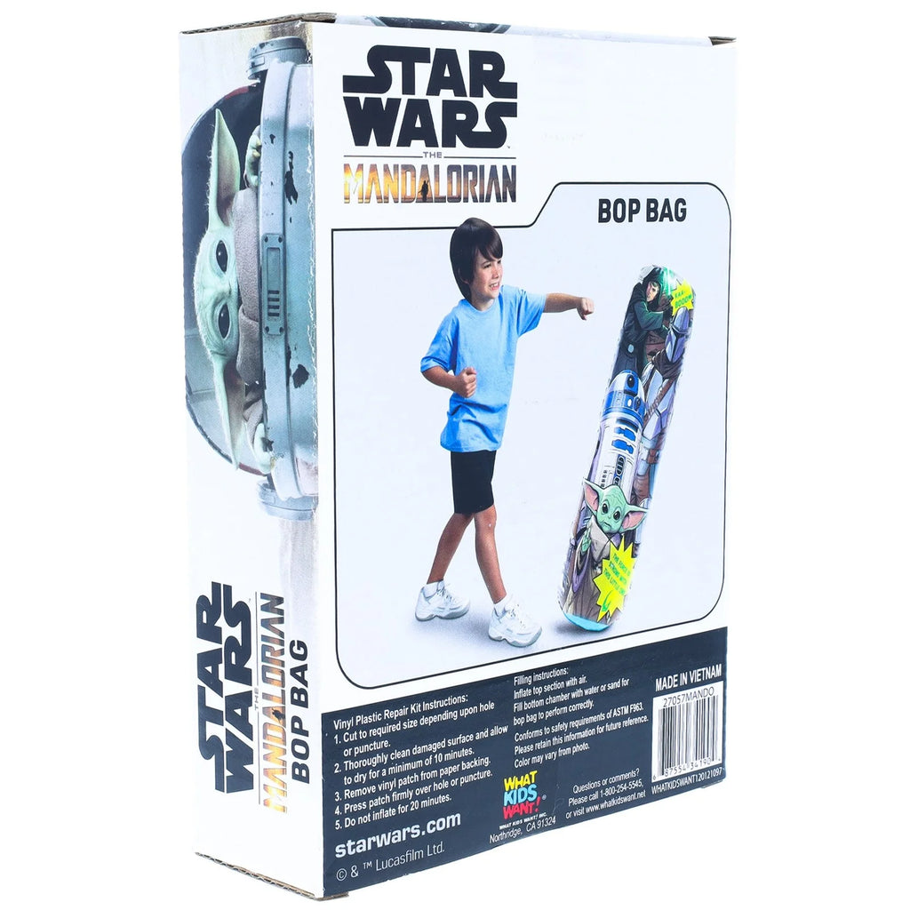 Star Wars The Mandalorian Kids Inflatable Punching Bop Bag Exercise Toy Z46519