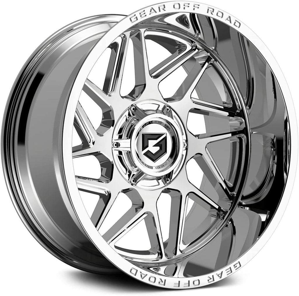 22x10 6x135/6x5.5" +10mm Chrome Wheel Rim 22" E29454