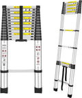 12.5 FT Aluminum Telescoping Extension Ladder N1727
