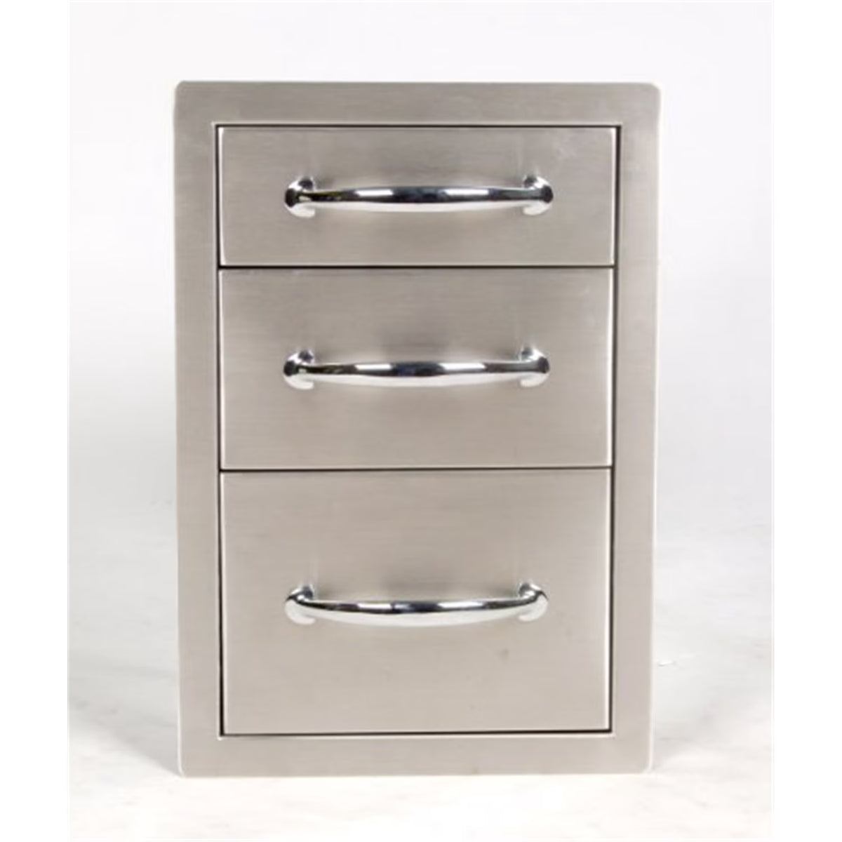14" Flush Triple Access Drawer B4924