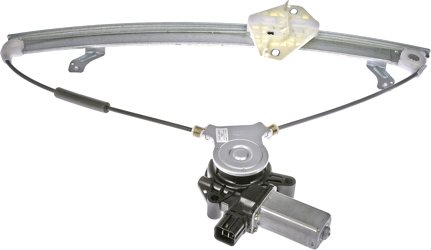 Front Passenger Side Power Window Motor and Regulator Assembly Black Pack of 2 V783