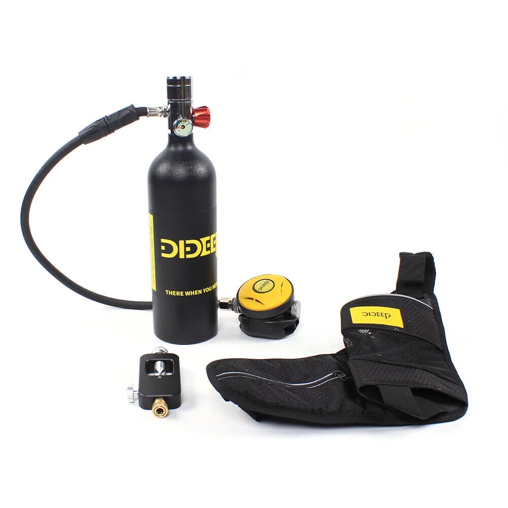 1L Portable Scuba Diving Oxygen Cylinder Tank Y6941