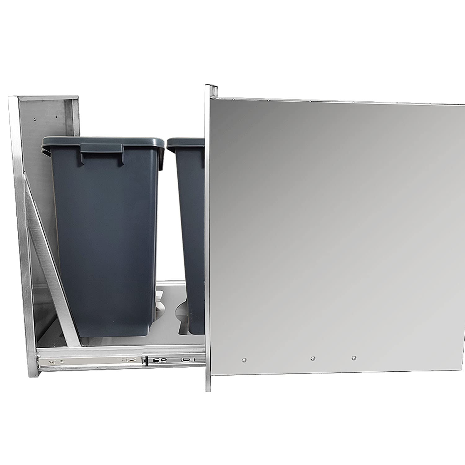 Stainless Steel Propane Tank Drawer W16XD18XH22.3 Inches M25193