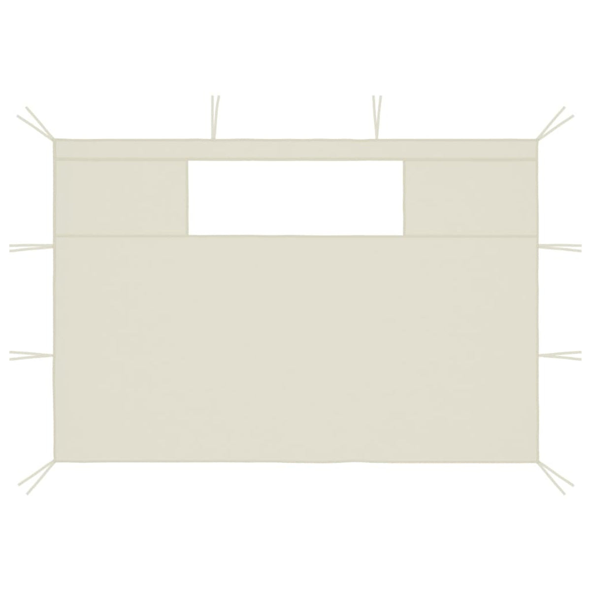 Gazebo Sidewalls with Windows 2 pcs I28349