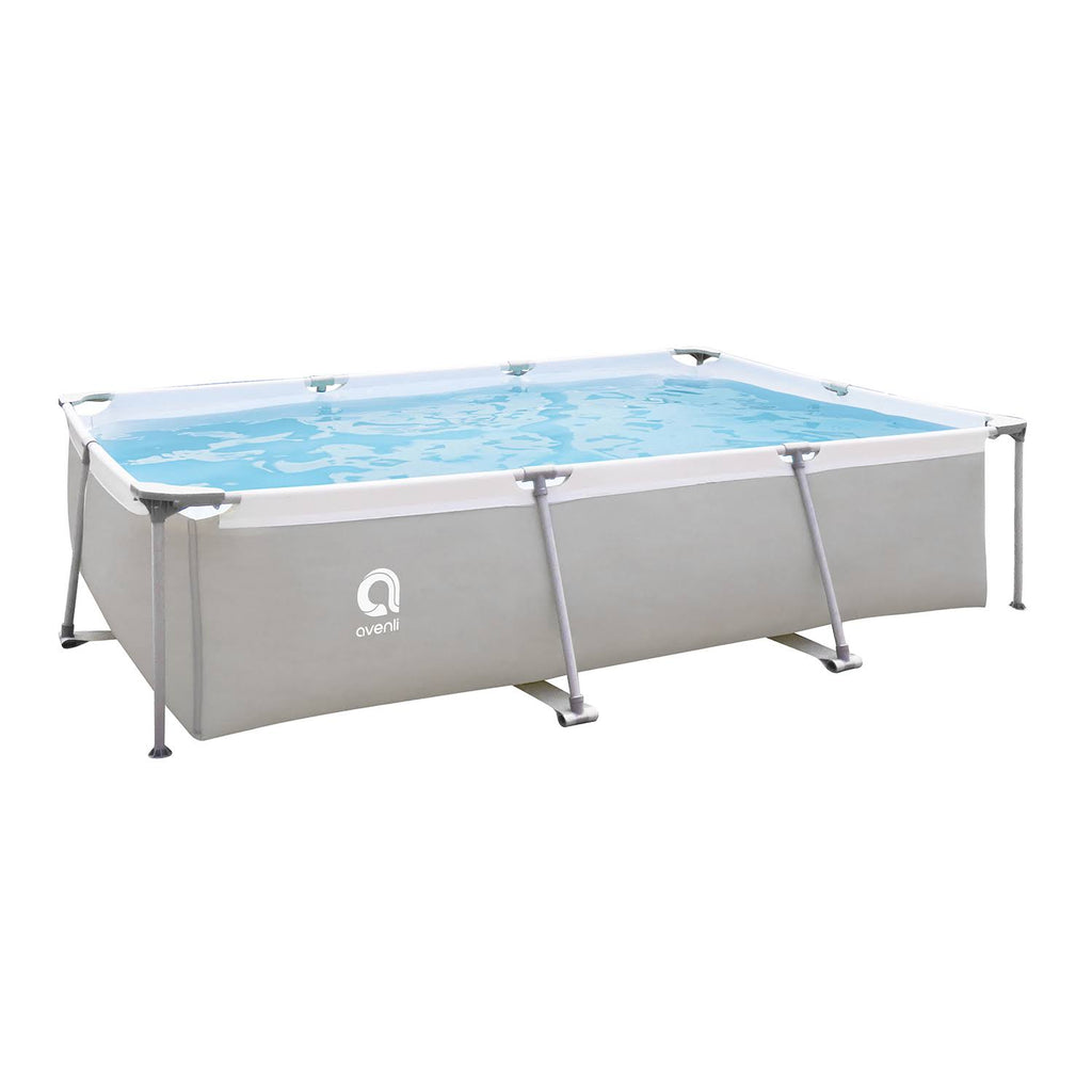 Above Ground Rectangular Steel Frame Swimming Pool R144501