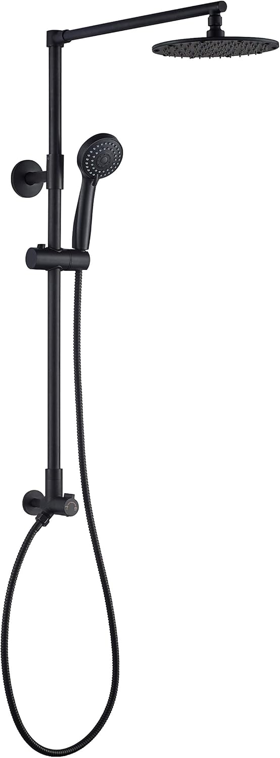 3-Setting Handheld Shower Combo with Slide Bar, Chrome P723