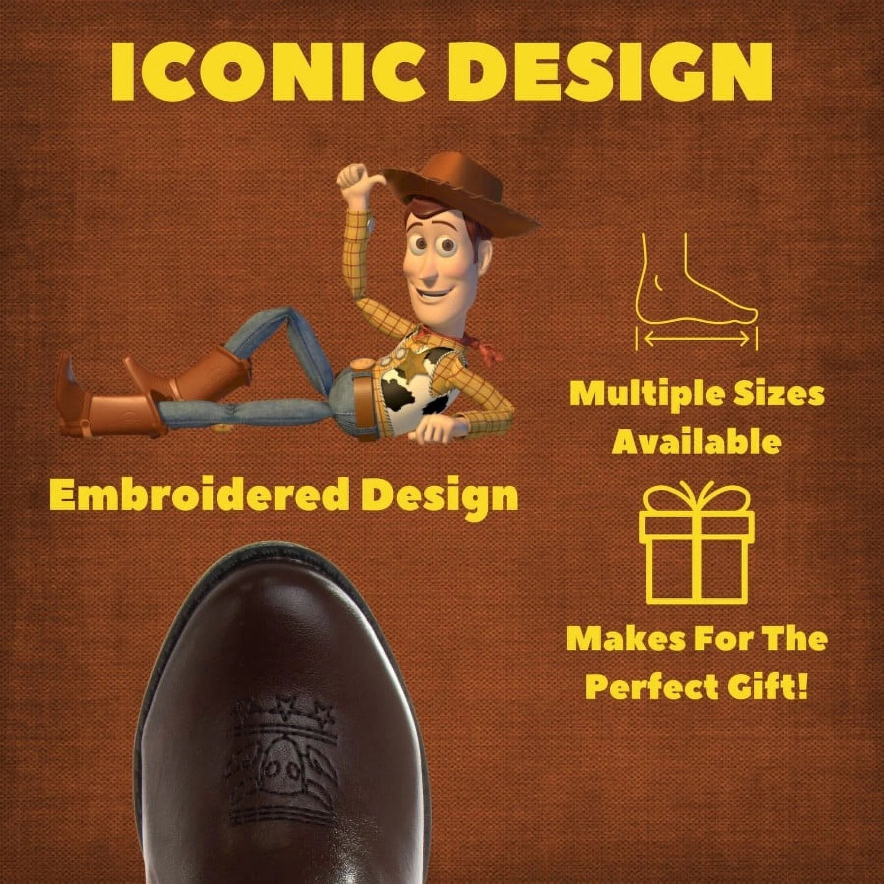 Brown Cowboy Western Boots J9278