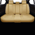 Black Leatherette Universal Full Set Seat Covers W765951