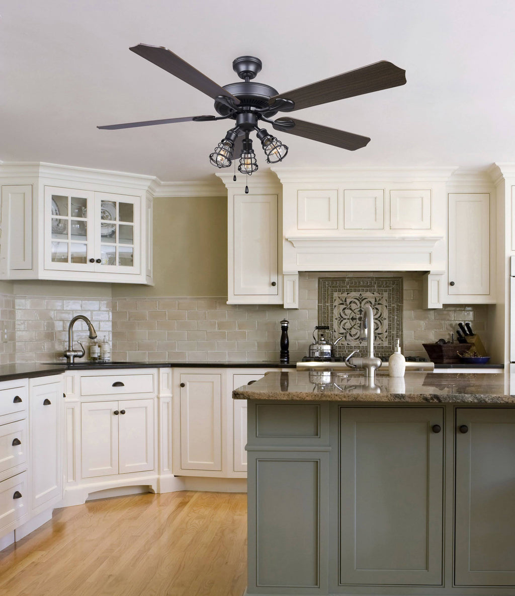 52 inch 3 Light Ceiling Fan in Graphite L46585