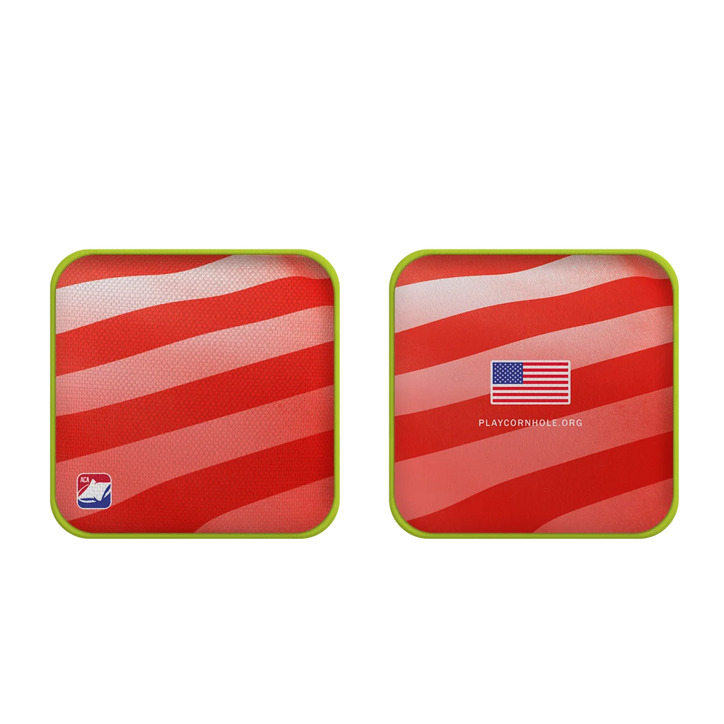 6-in ACA American Cornhole Association Official Regulation Bags Dual Sided Edge Technology Synergy Touring Pro H29181