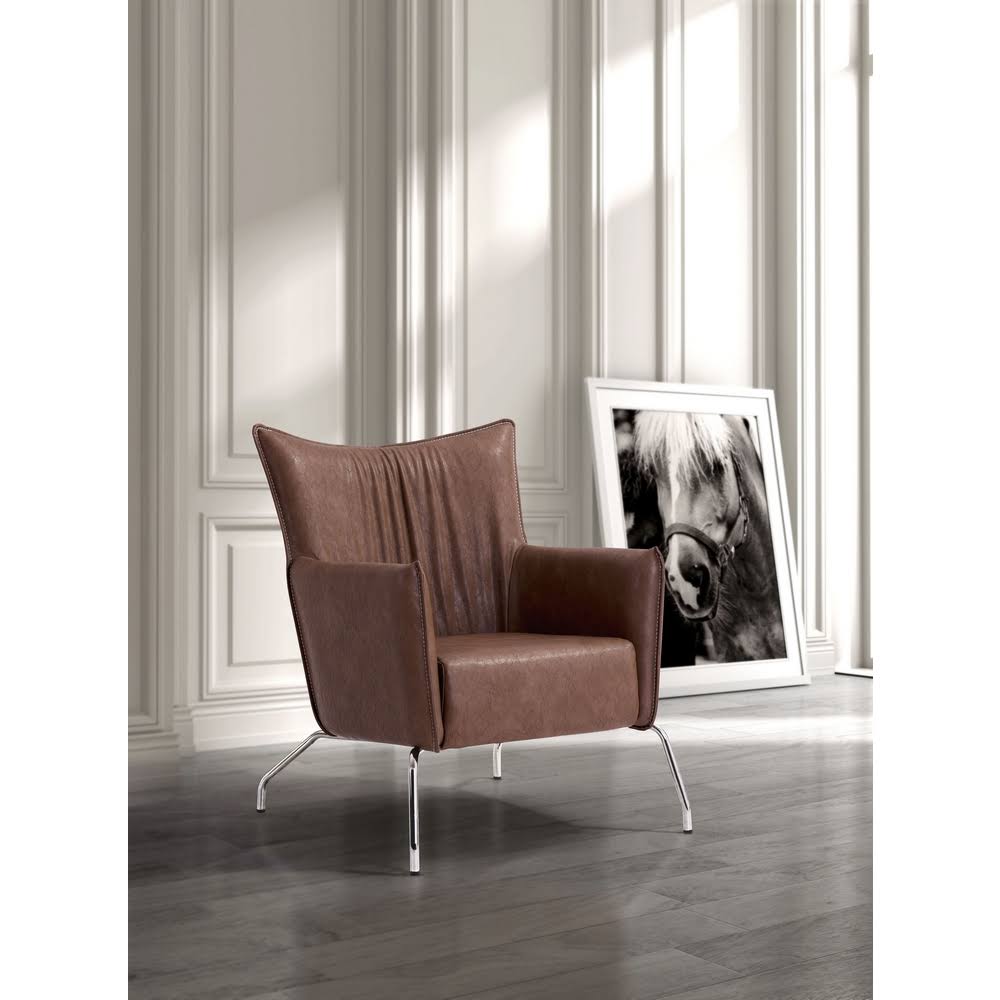 Saddle Brown Occasional Chair S448601