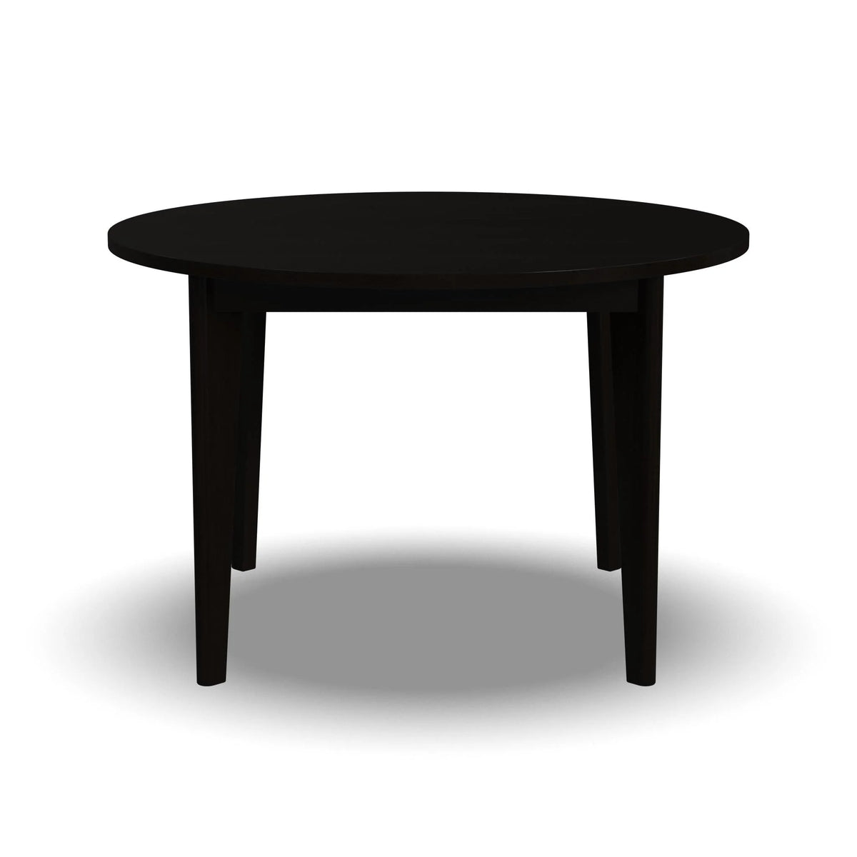Black Round Wood Dining Table S41591