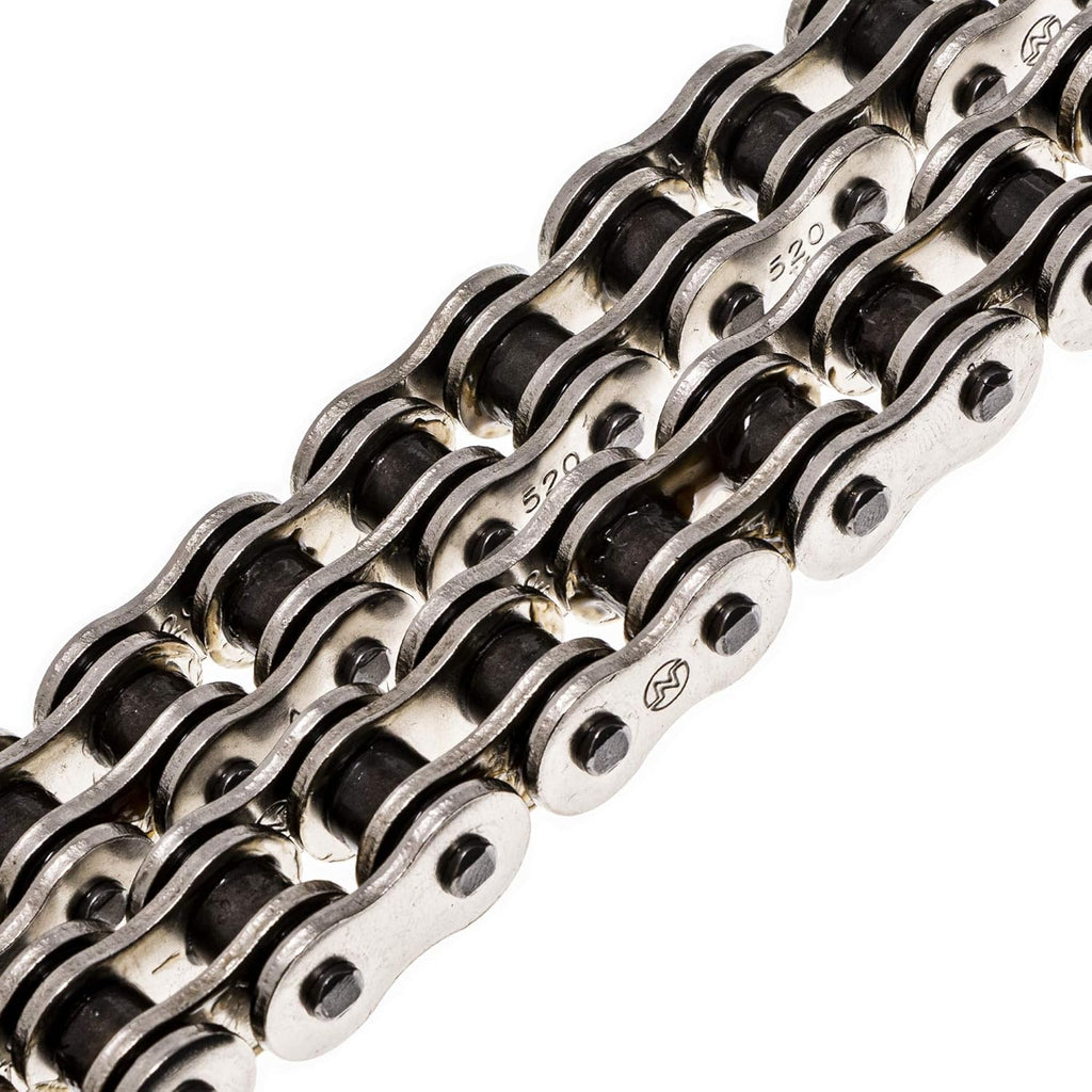Drive Sprocket Chain Combo 13 Tooth 42 Tooth 520NZ Standard 104 Links Pack of 2 P84325