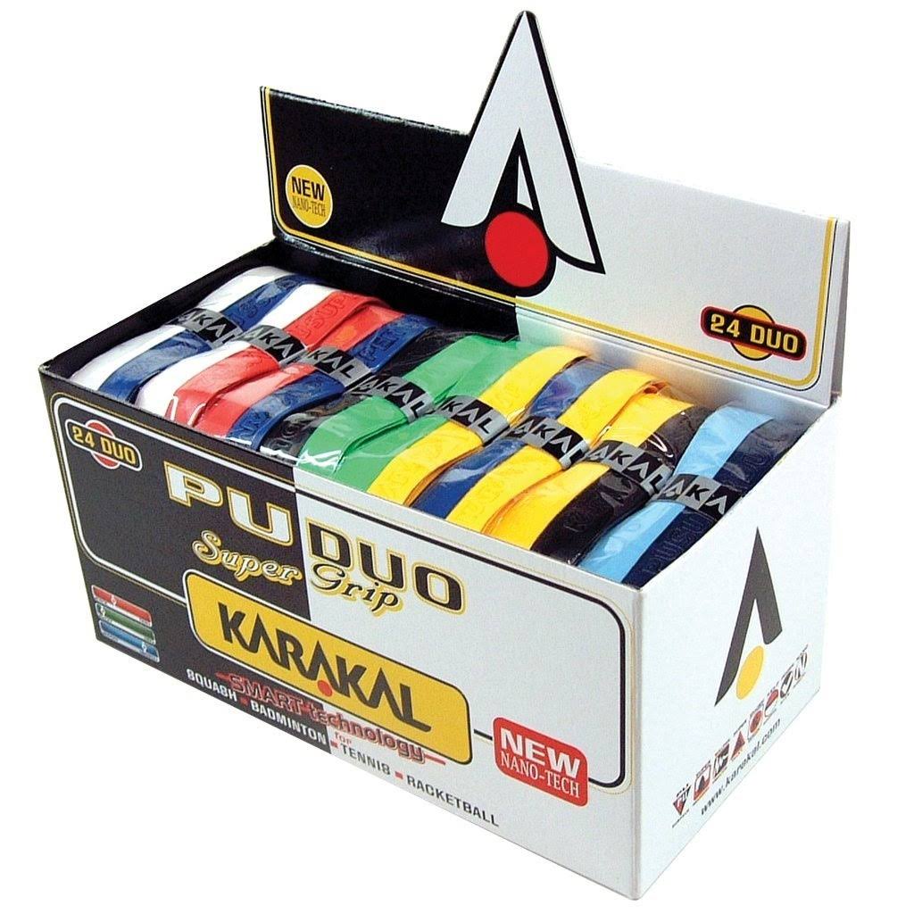 Assorted Duo Colours Universal PU Replacement Grip (Box of 24) W2337