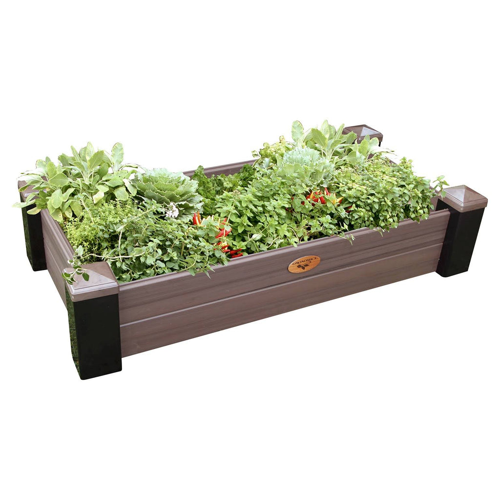 Black Vinyl Raised Garden Bed Container M7705