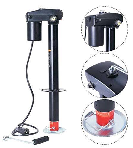 3500 lb Electric Trailer Jack with 7-Way Plug K2868