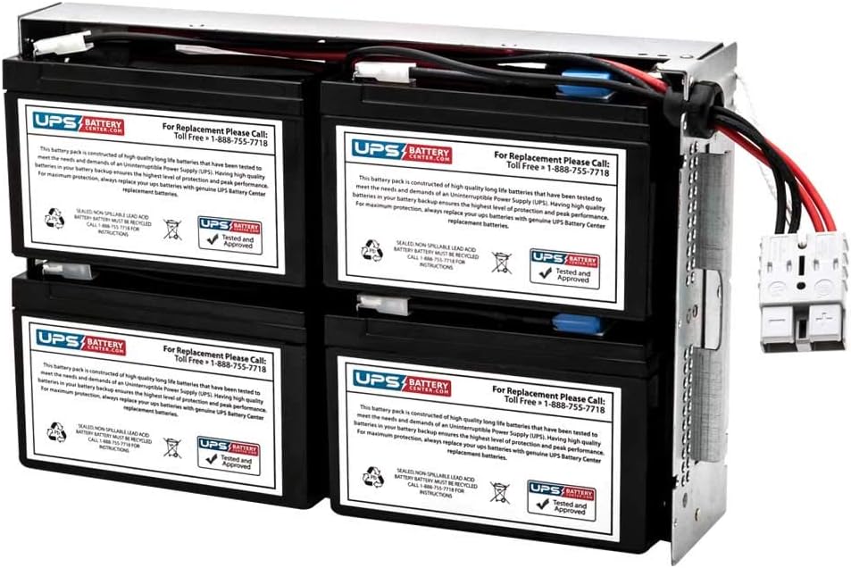 Compatible Replacement Battery Cartridge for APC SUA1000RMUS E153