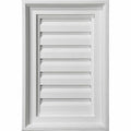 16x22W x 14x22H Vertical Urethane Gable Vent Louver M3615