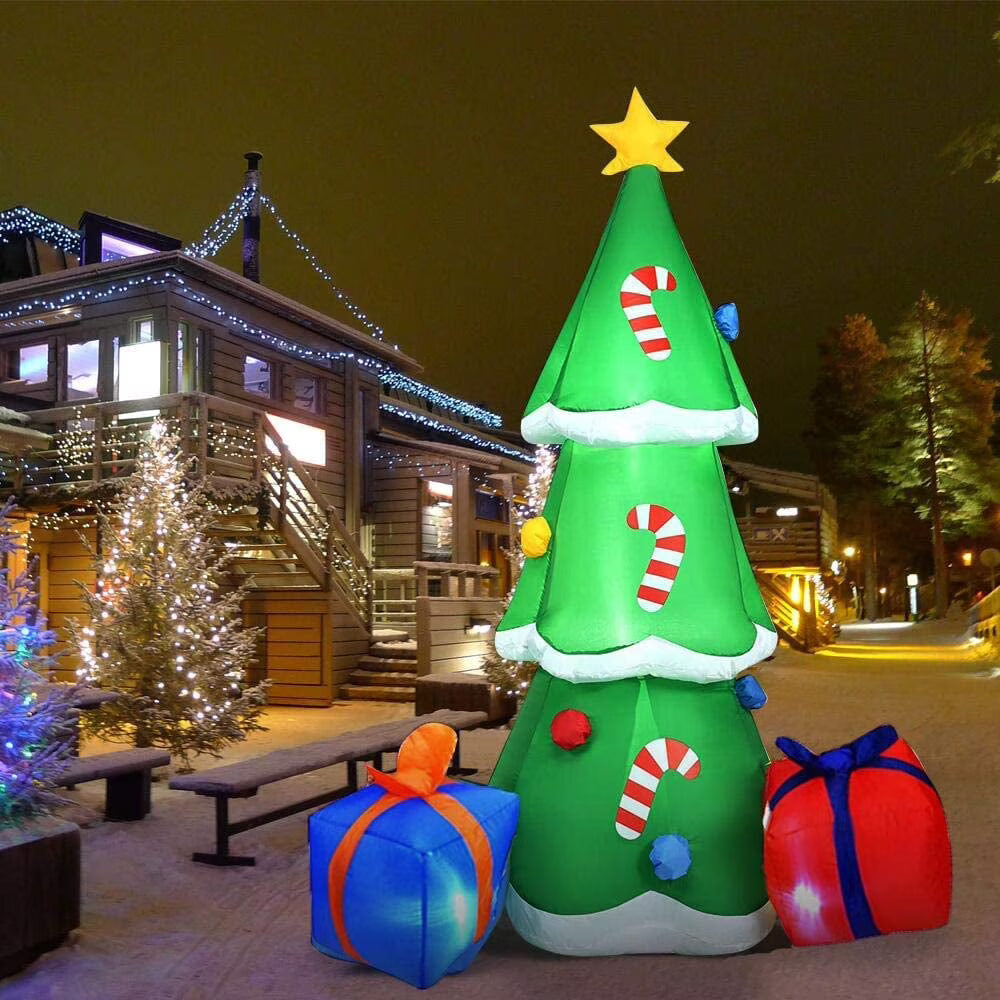 6 FT Christmas Tree Inflatables with Led Lights F6010