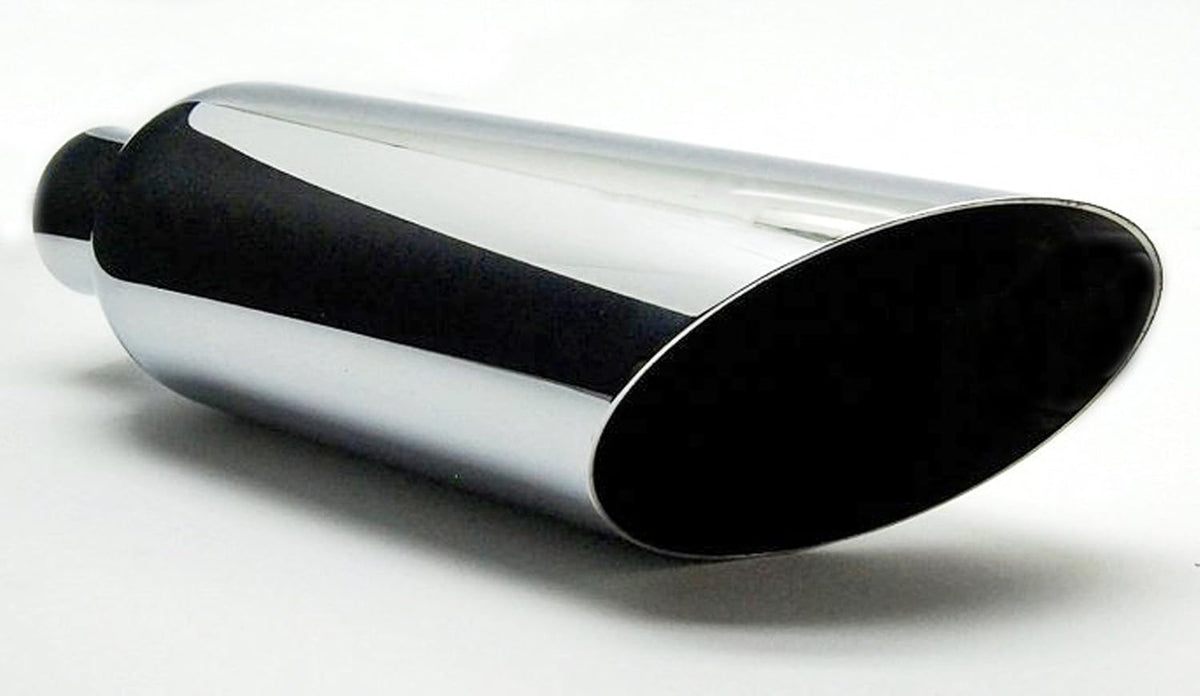 Chrome Plated Slant Cut Exhaust Tip P199164