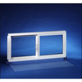 Double Slider Basement Window 32 x 18 in Vinyl I492
