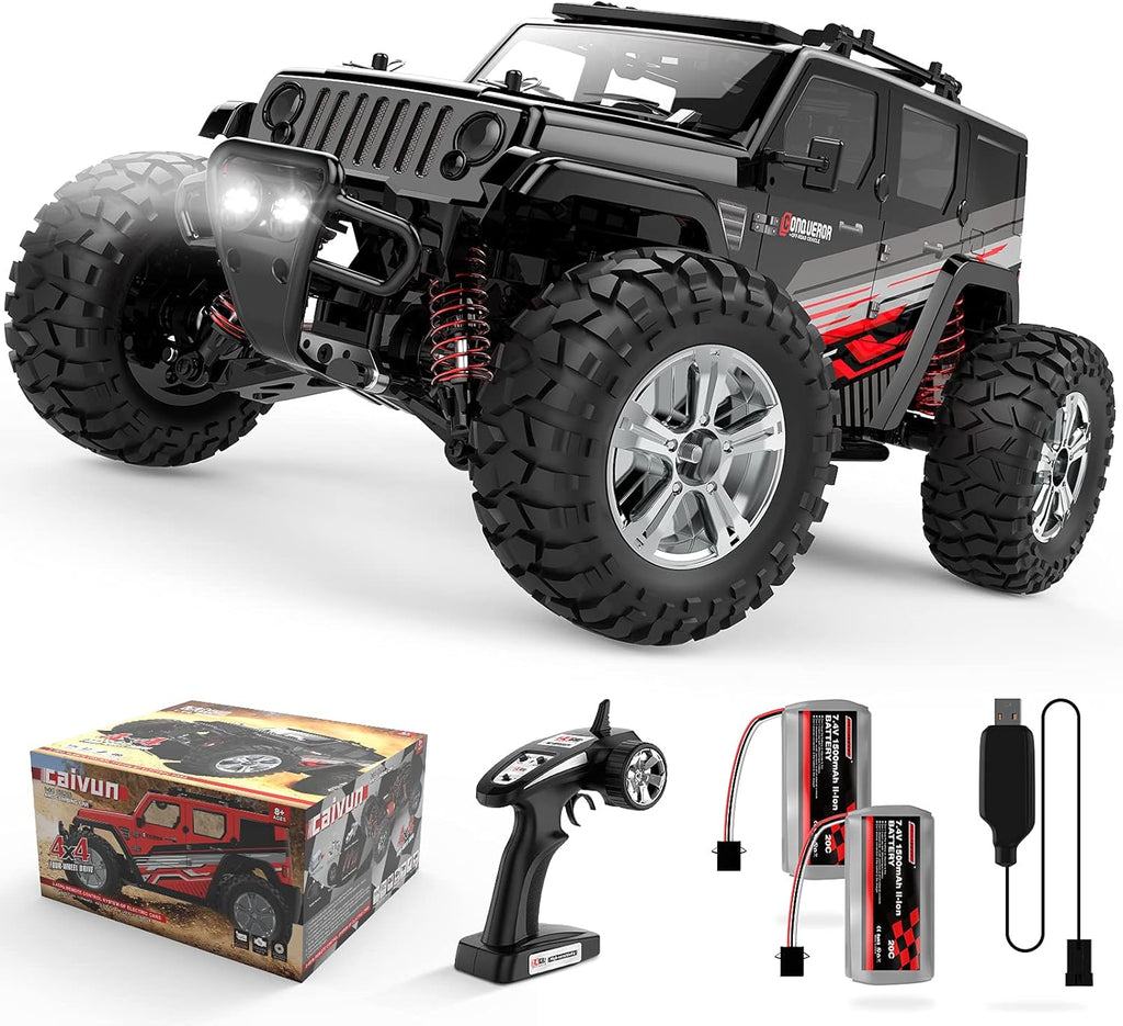 1:14 Scale 4WD RC Trucks with Two 1500mAh Batteries G1169