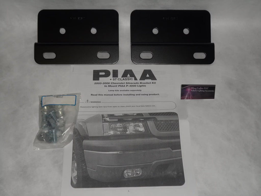 PIAA 30310 Mounts for P-4000 Lamps G95068