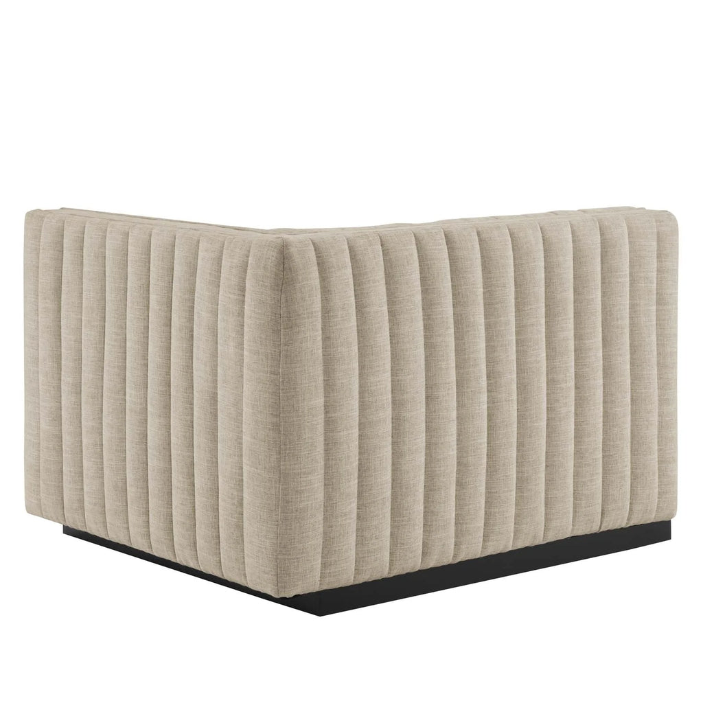 Tufted Upholstered Fabric Sofa C5216