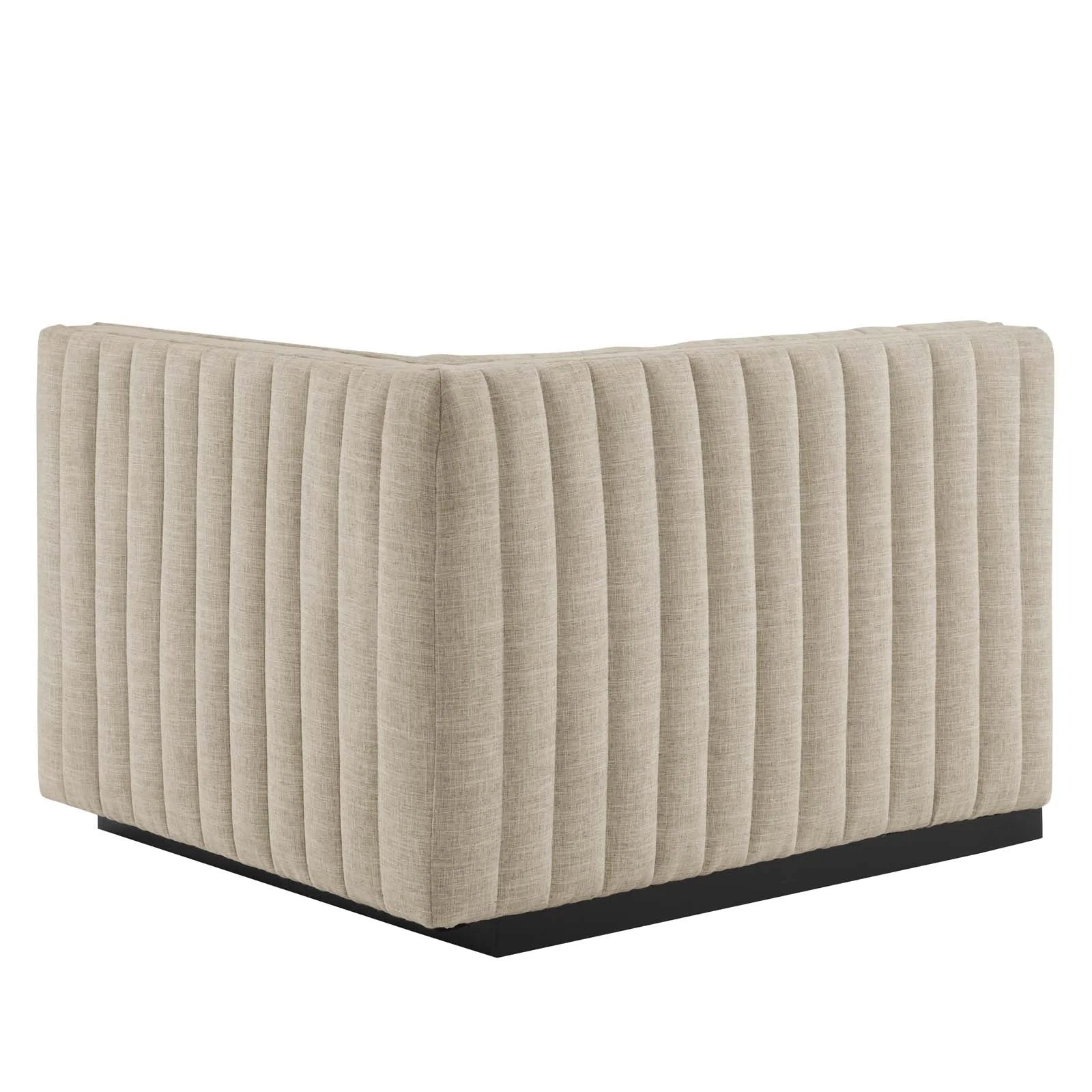 Tufted Upholstered Fabric Sofa C5216