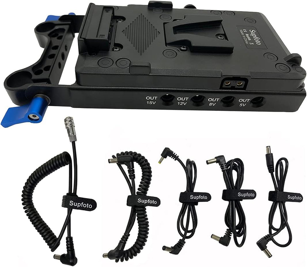 V Mount Battery Plate with D-Tap & USB Output F796