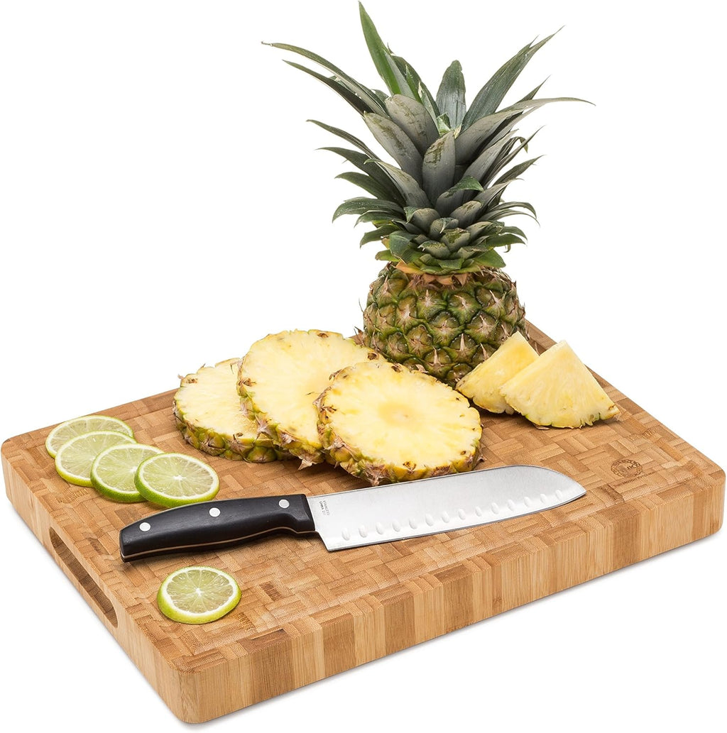 End Grain Bamboo Cutting Board, Extra Large, Pack of 2 K3775