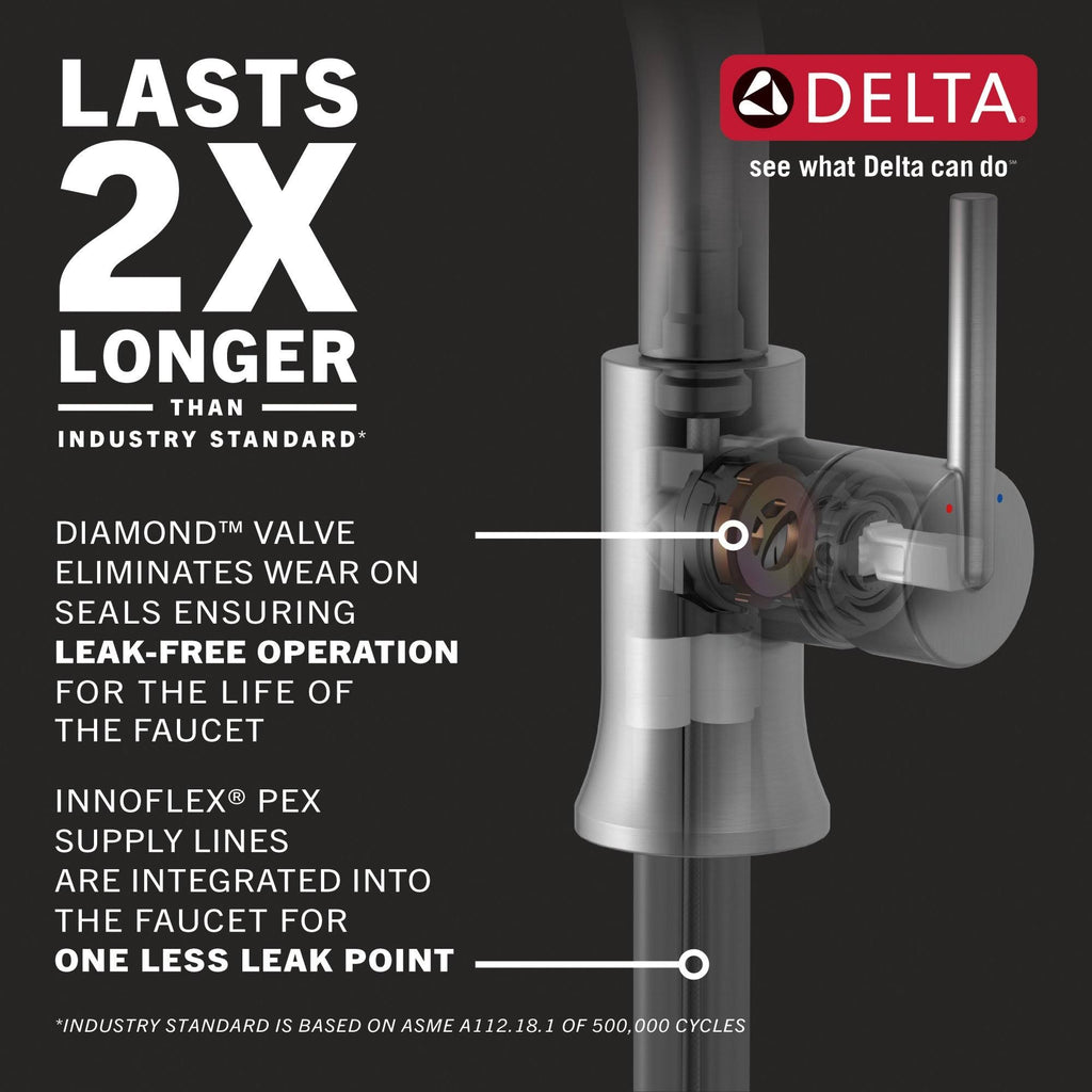 Black Stainless Bathroom Faucet S668441