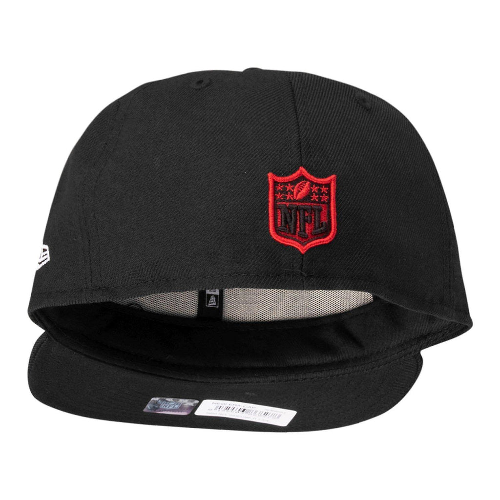 Black Red Fitted Hat M8334