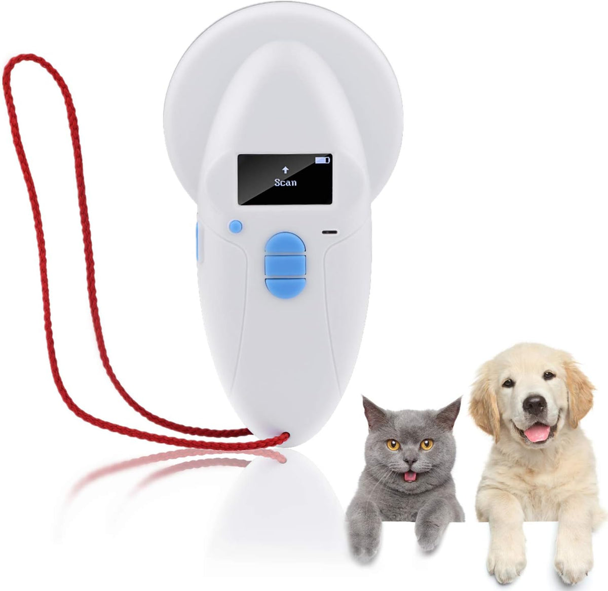 RFID Pet Microchip Scanner 134.2Khz with Cushioned Case L127117