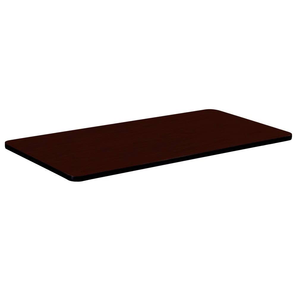 Rectangular Cafe Breakroom Top in Red (30 in. x 42 in.) A703902