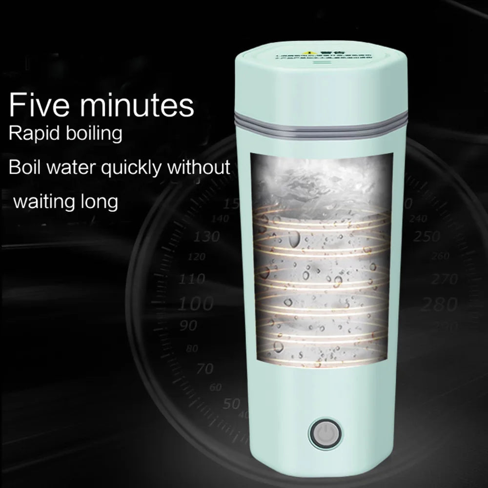 Portable Electric Kettle 350Ml Stainless Steel Automatic Shut Off T3925